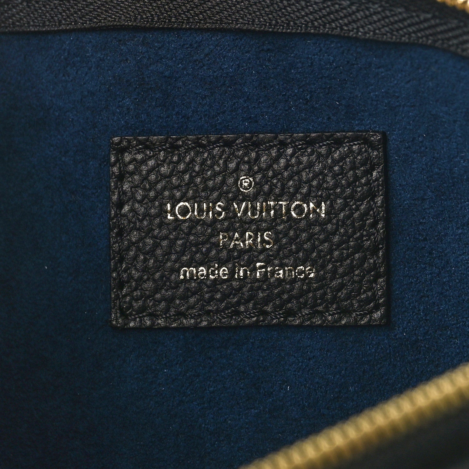 Louis Vuitton Empreinte CarryAll PM Pochette Black 6 of 8