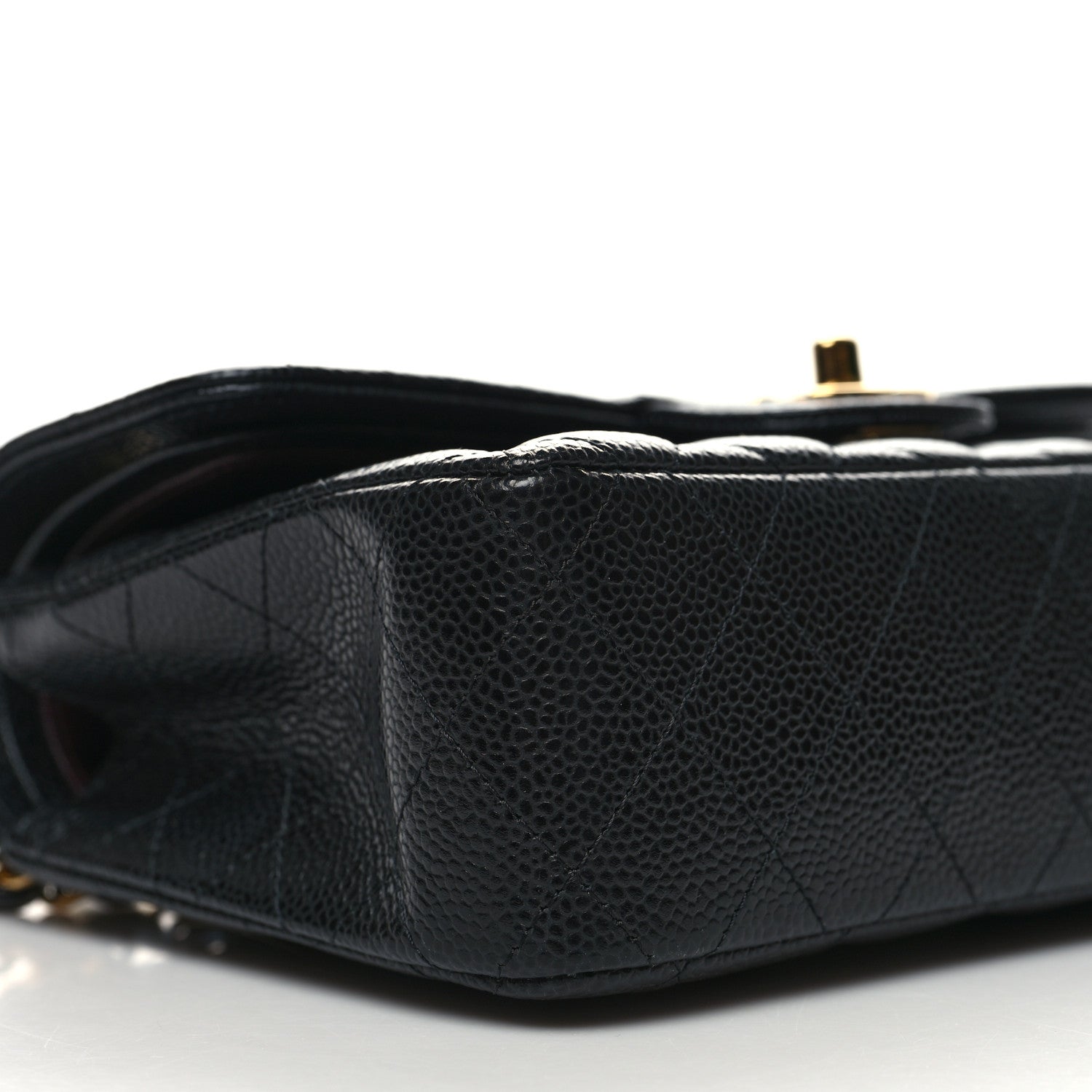 Chanel Caviar Quilted Small Double Flap Black 9 of 10