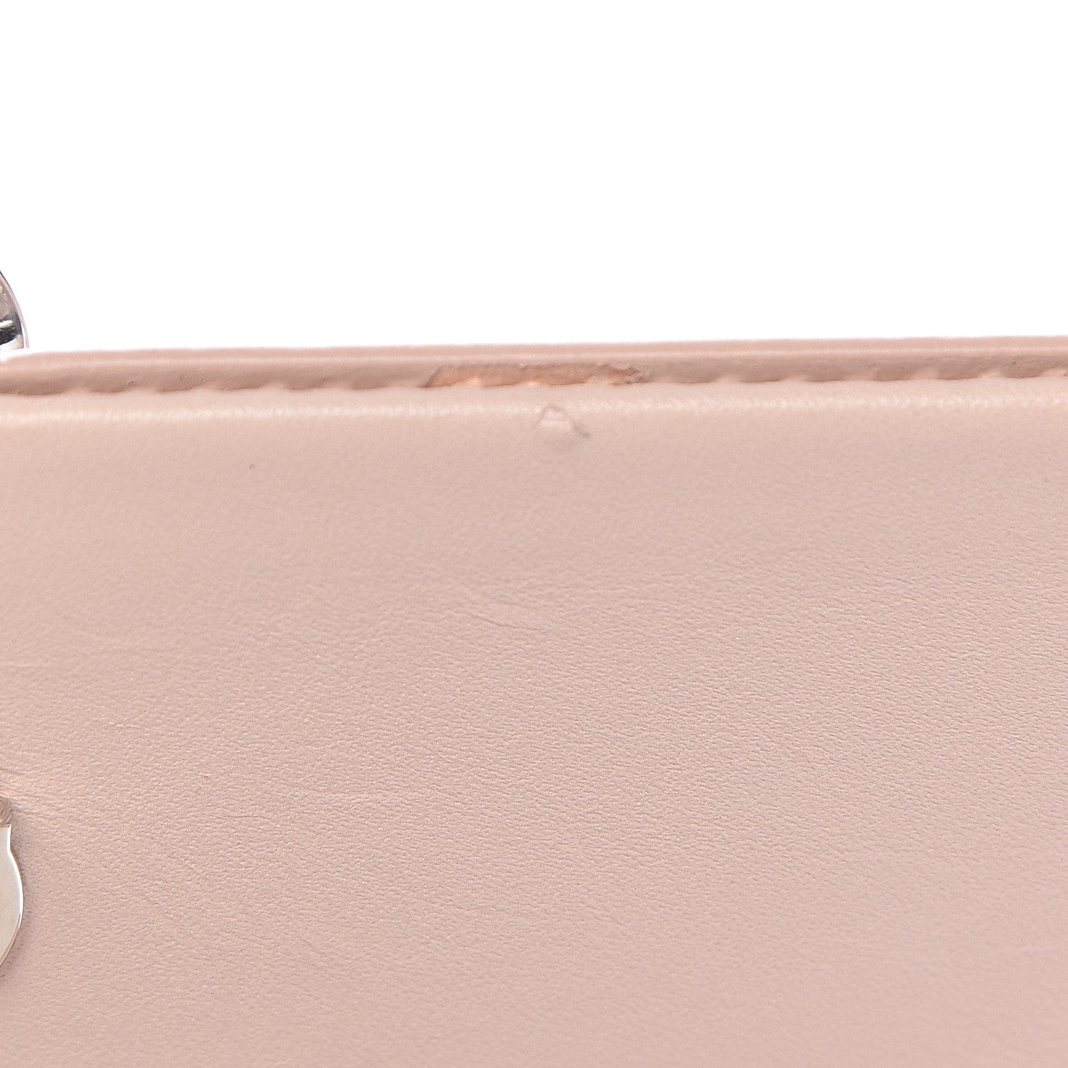 Saint Laurent Smooth Calfskin Classic Monogram Kate Tassel Chain Wallet Marble Pink 10 of 17
