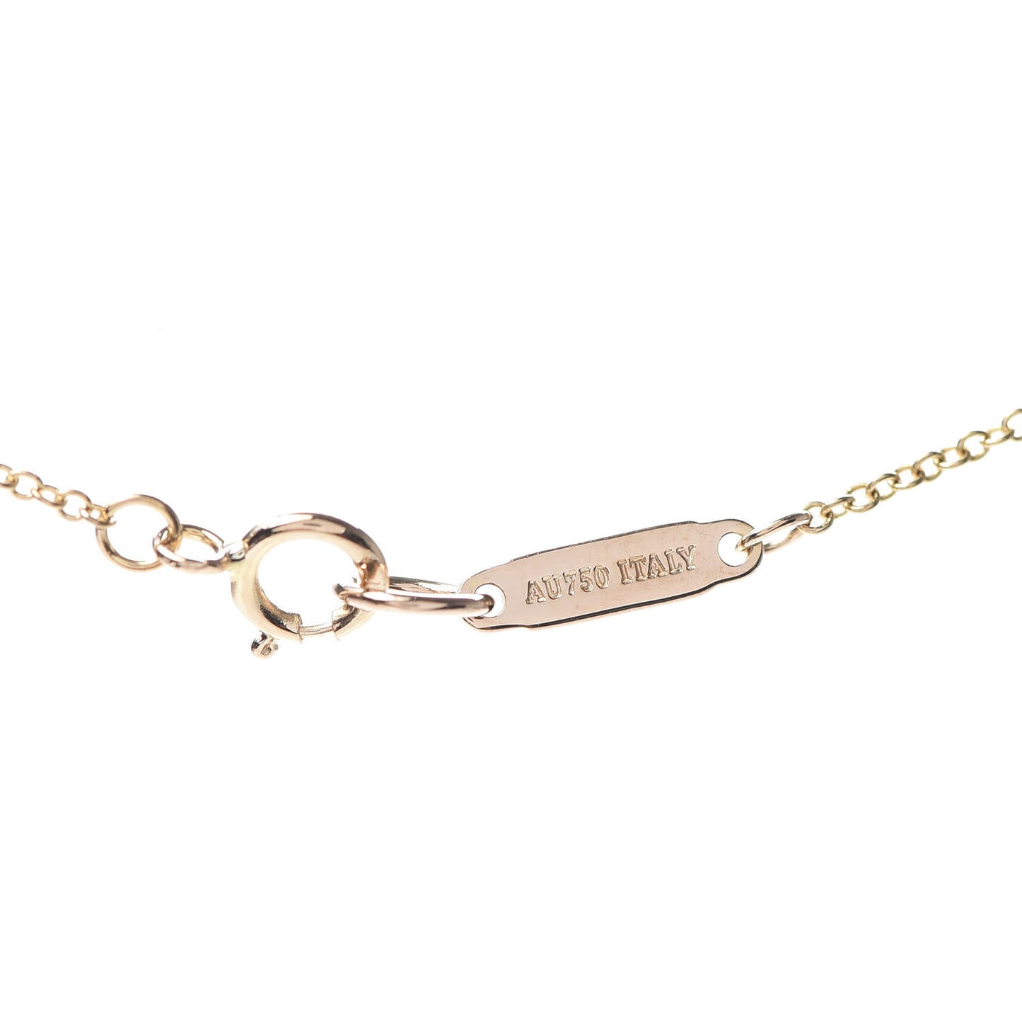 18K Rose Gold Atlas Open Pendant Necklace