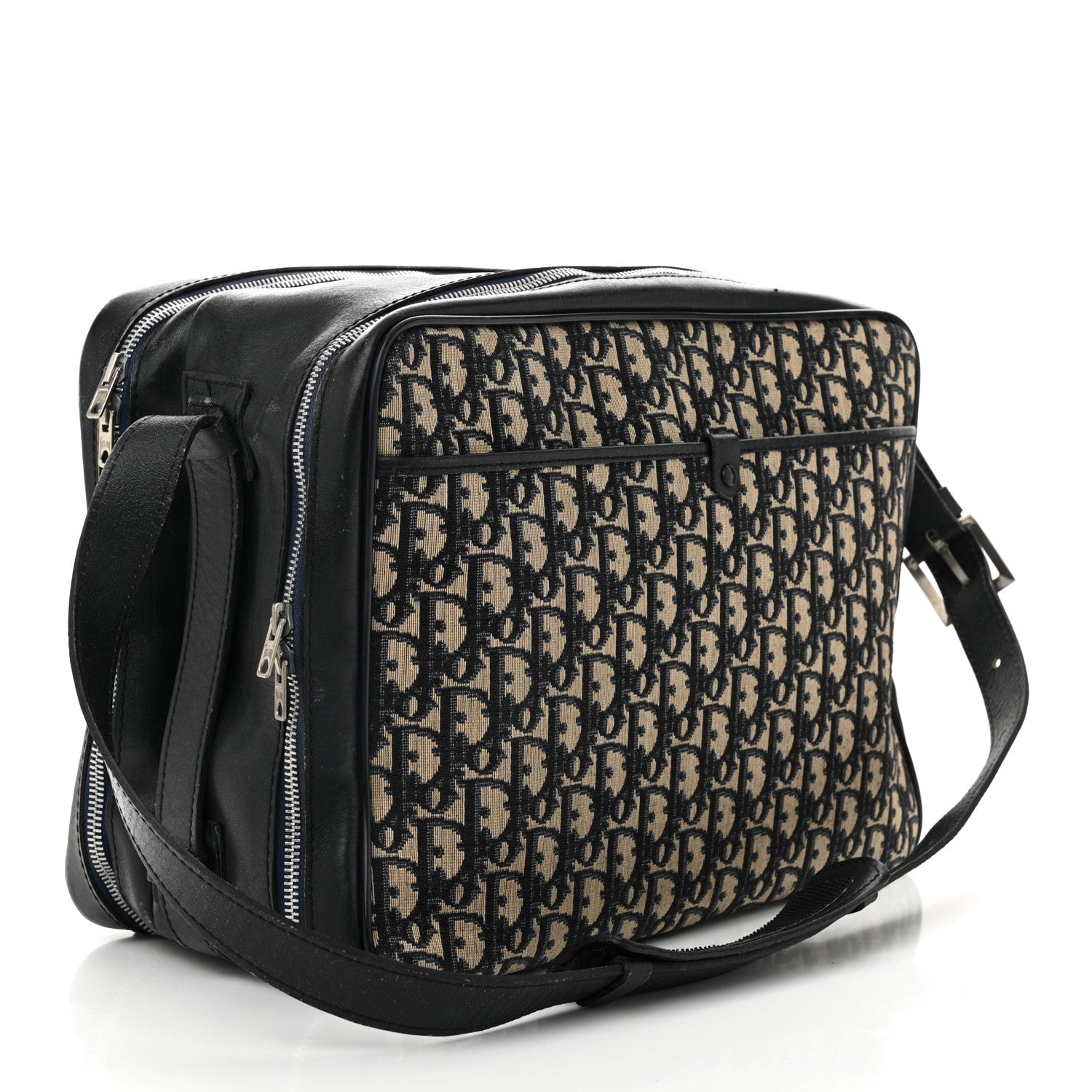 Christian Dior Monogram Messenger Blue 3 of 19