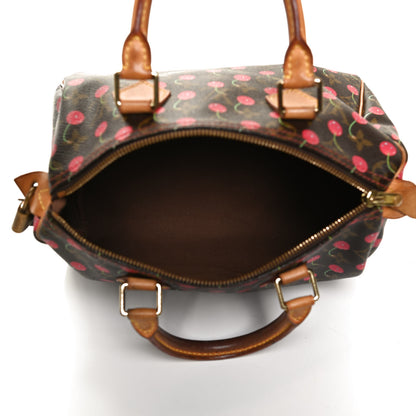 Louis Vuitton Monogram Cerises Speedy 25 5 of 13