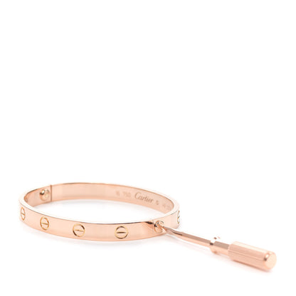 Cartier 18K Pink Gold LOVE Bracelet 16 4 of 6