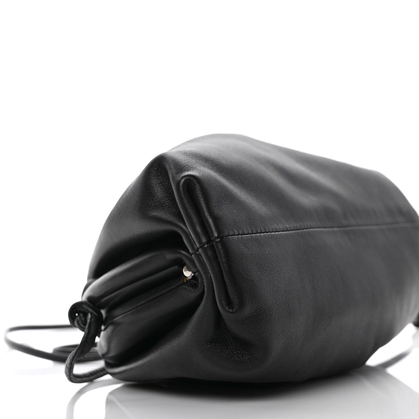 Butter Calfskin The Mini Pouch Black