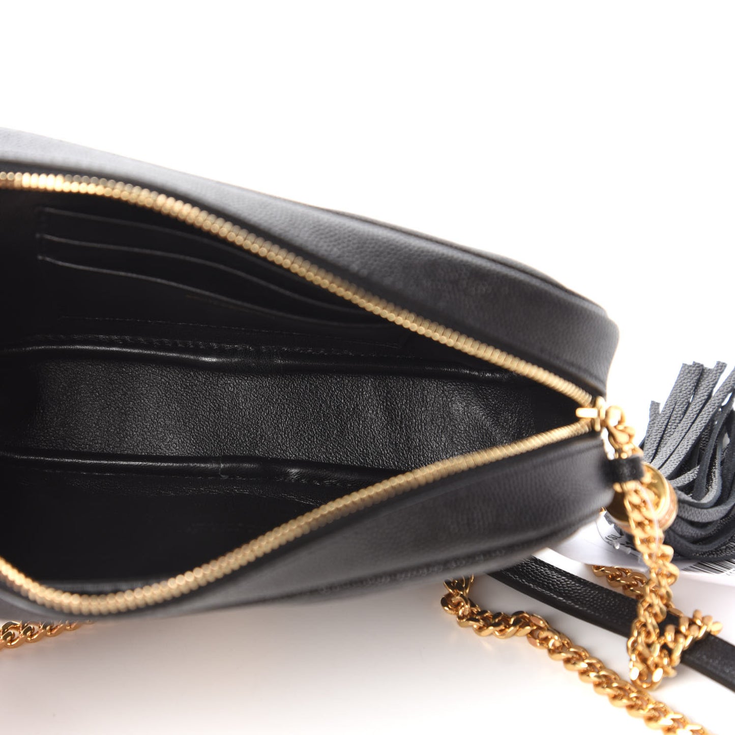 Grain De Poudre Matelasse Monogram Mini Lou Camera Bag Black