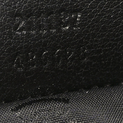 Gucci Guccissima Medium Zippered Shopping Tote Black 7 of 10