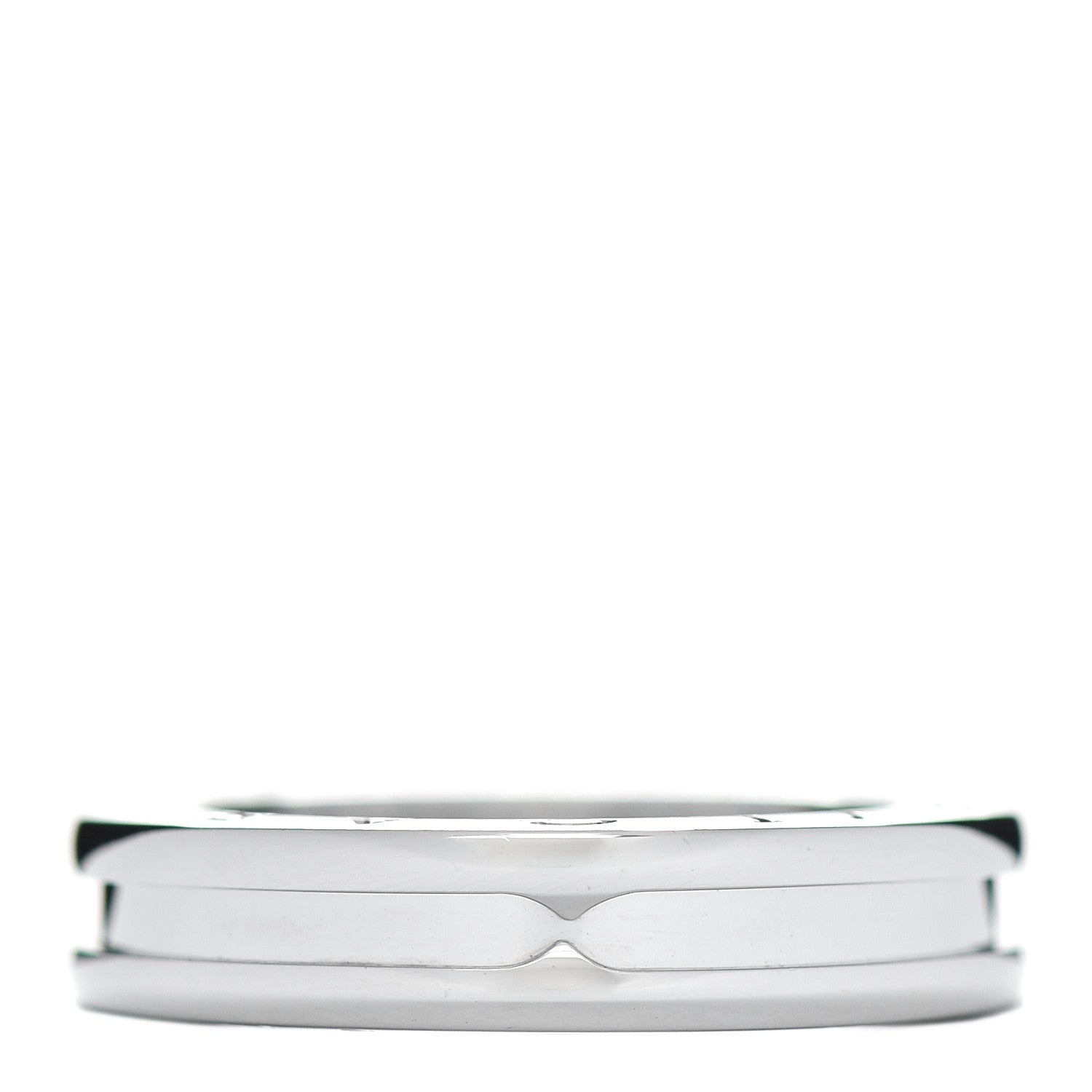 Bulgari 18K White Gold B.Zero1 One-Band Ring 51 5.75 3 of 6
