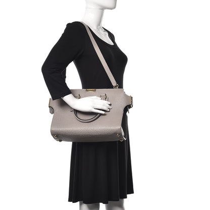 Burberry Signature Grain Medium Gainsborough Pale Grey 2 of 12