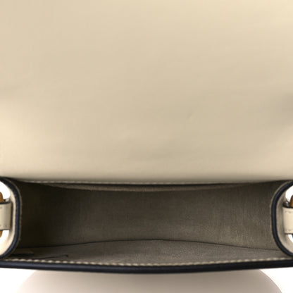 Chloe Calfskin Suede Small Nile Bracelet Bag Off White 5 of 11
