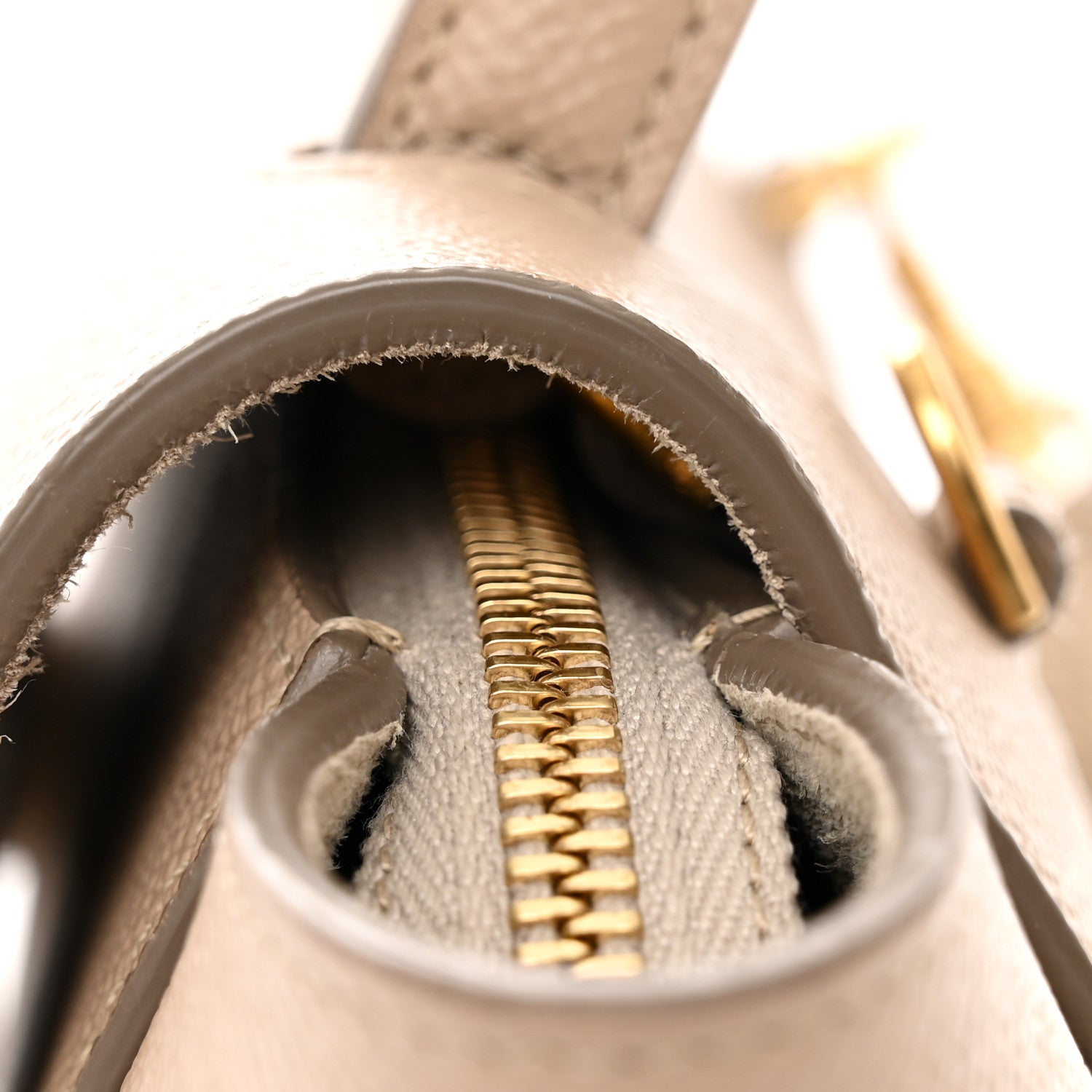 Celine Grained Calfskin Nano Belt Bag Light Taupe 11 of 12