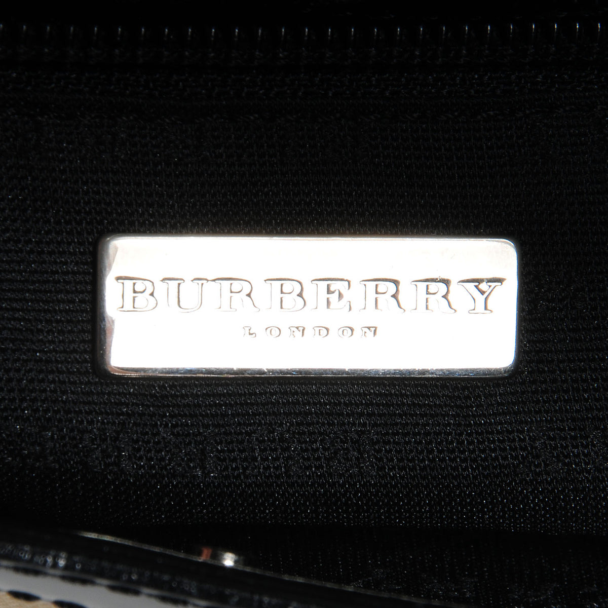 Burberry House Check Shoulder Bag Black 5 of 9