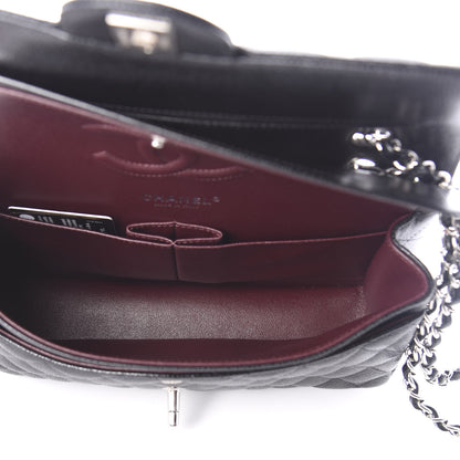 Chanel Caviar Quilted Medium Double Flap Black 6 of 10