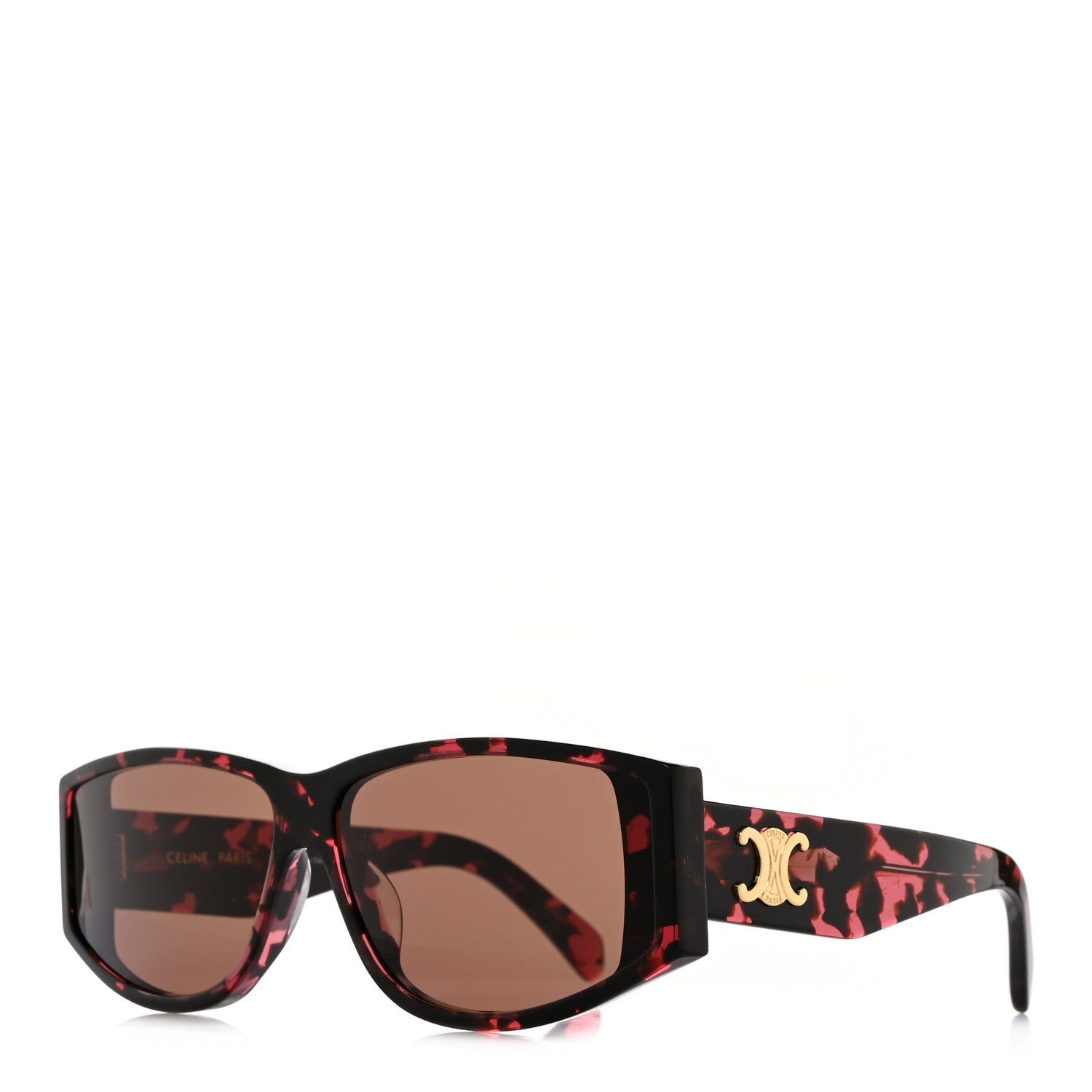 Celine Acetate Triomphe Sunglasses CL40227U Pink Havana 1 of 8