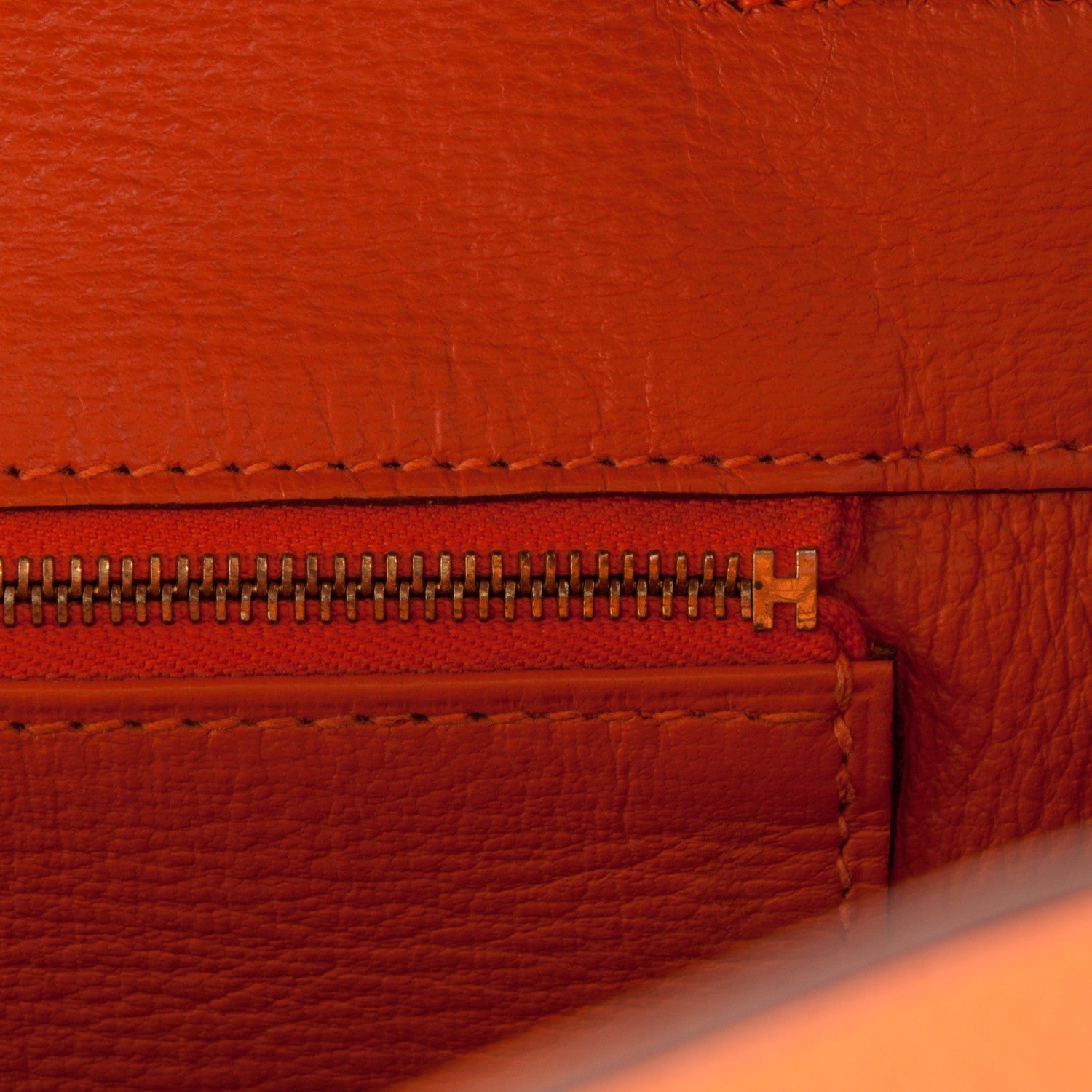 Hermes Togo Birkin 35 Orange 13 of 24