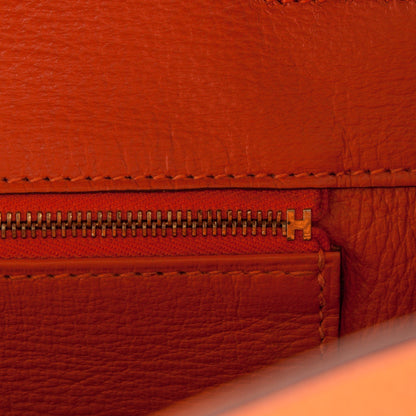 Hermes Togo Birkin 35 Orange 13 of 24