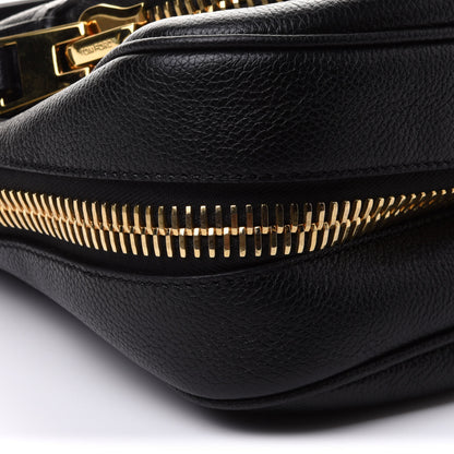 Tom Ford Grained Calfskin Medium Jennifer Crossbody Bag Black 9 of 10