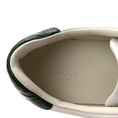 Gucci Ultralight Plume Calfskin Web Womens Ace Platform Sneakers 39.5 White 8 of 10