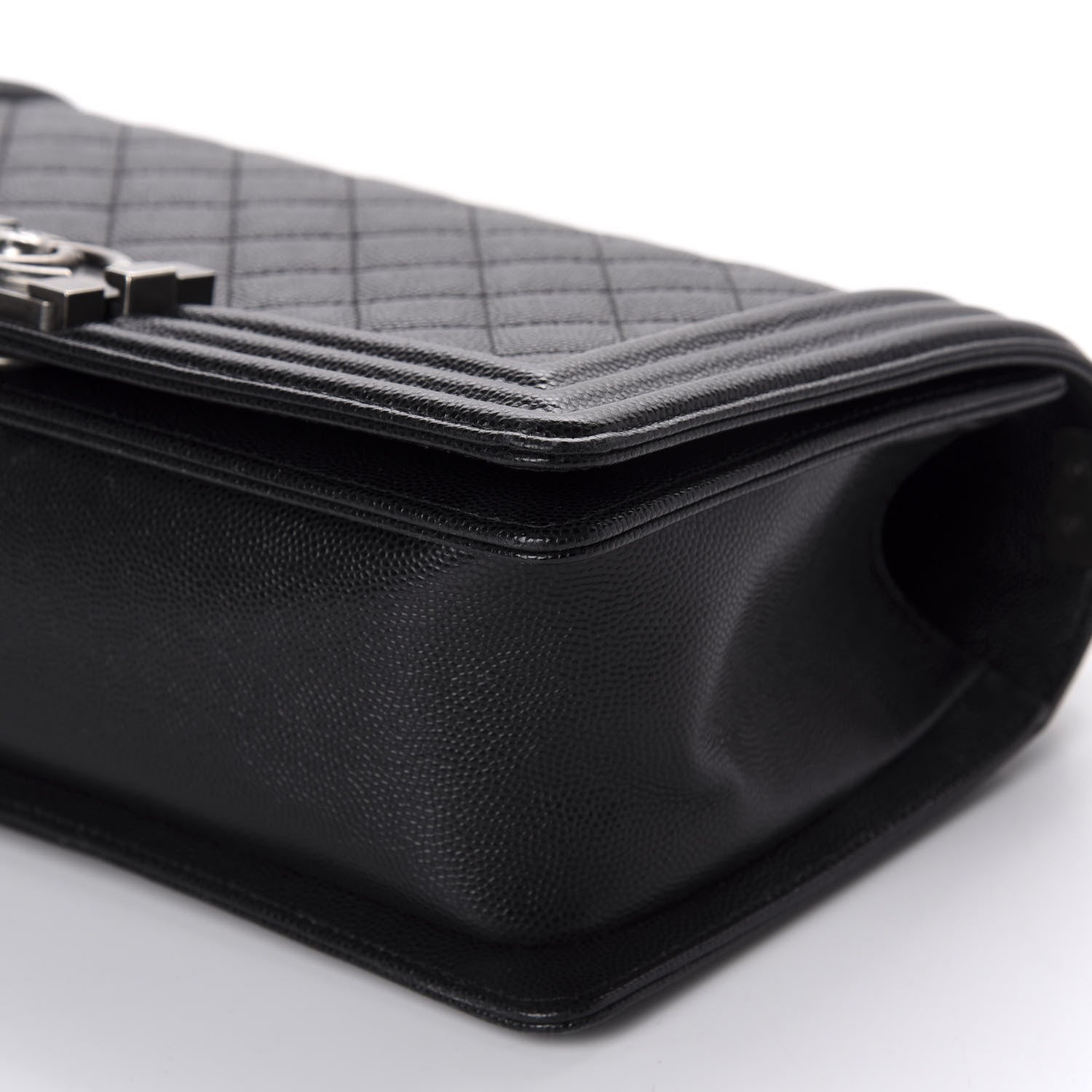 Chanel Caviar Quilted Medium Boy Flap Black 7 of 10