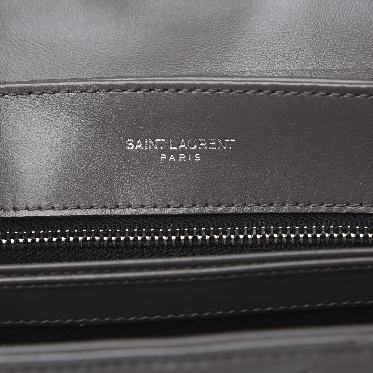 Saint Laurent Calfskin Y Quilted Monogram Toy Loulou Crossbody Bag Earth 5 of 9