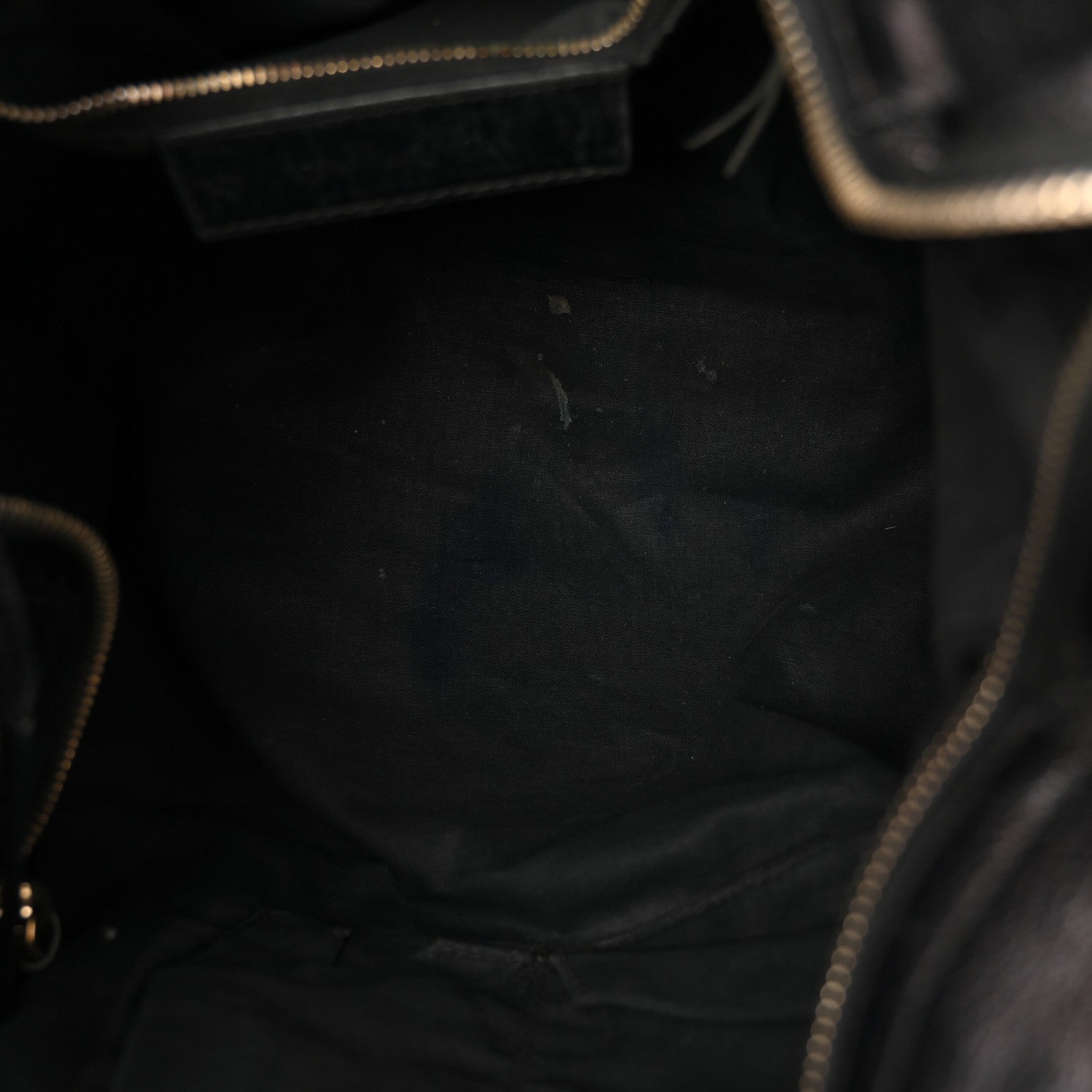 Balenciaga Chevre Gold Metallic Edge Hardware Velo Black 5 of 12