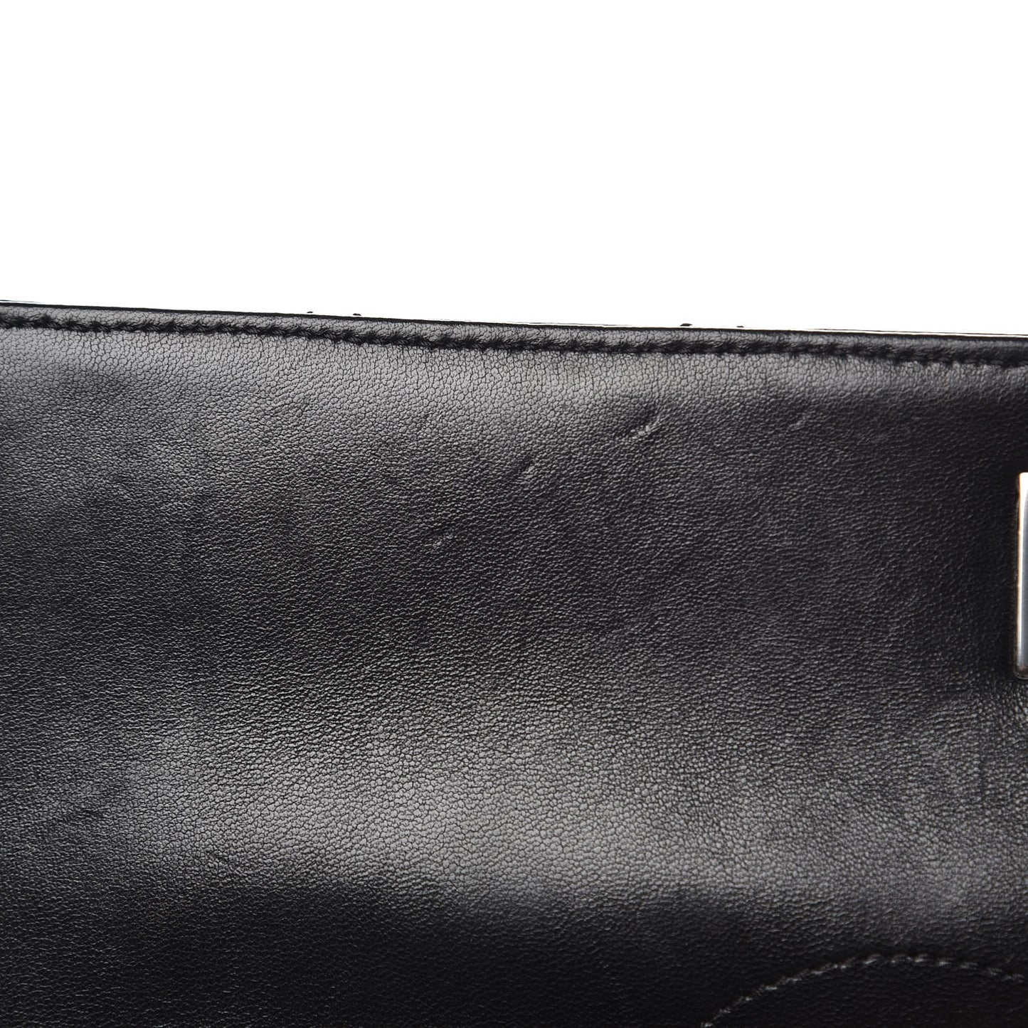 Lambskin Quilted Large Trendy CC Dual Handle Flap Bag Black