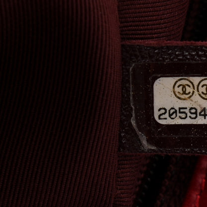 Chanel Glazed Calfskin Quilted Medium Coco Boy Flap Red 6 of 9