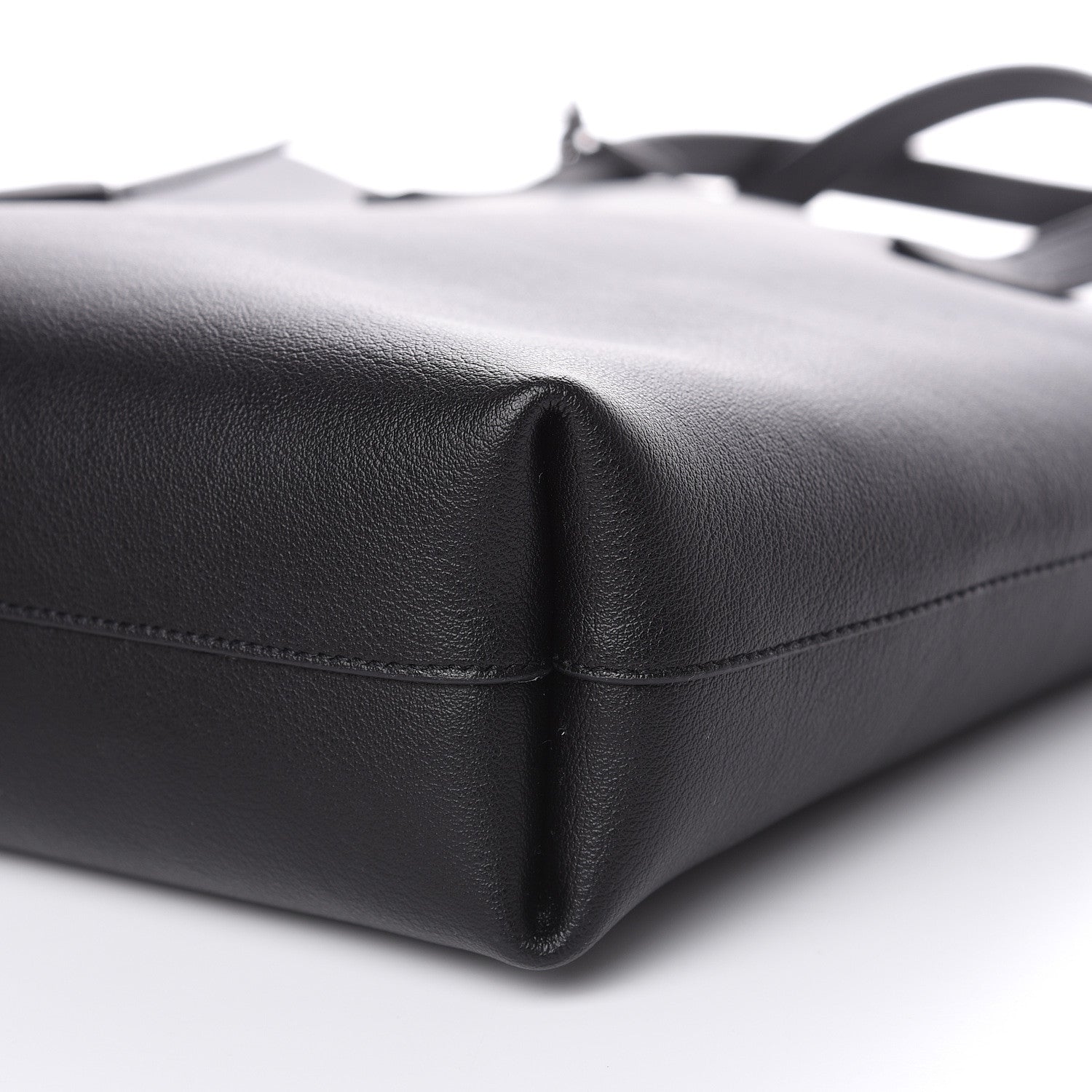 Saint Laurent Calfskin Toy Shopping Tote Black 8 of 10
