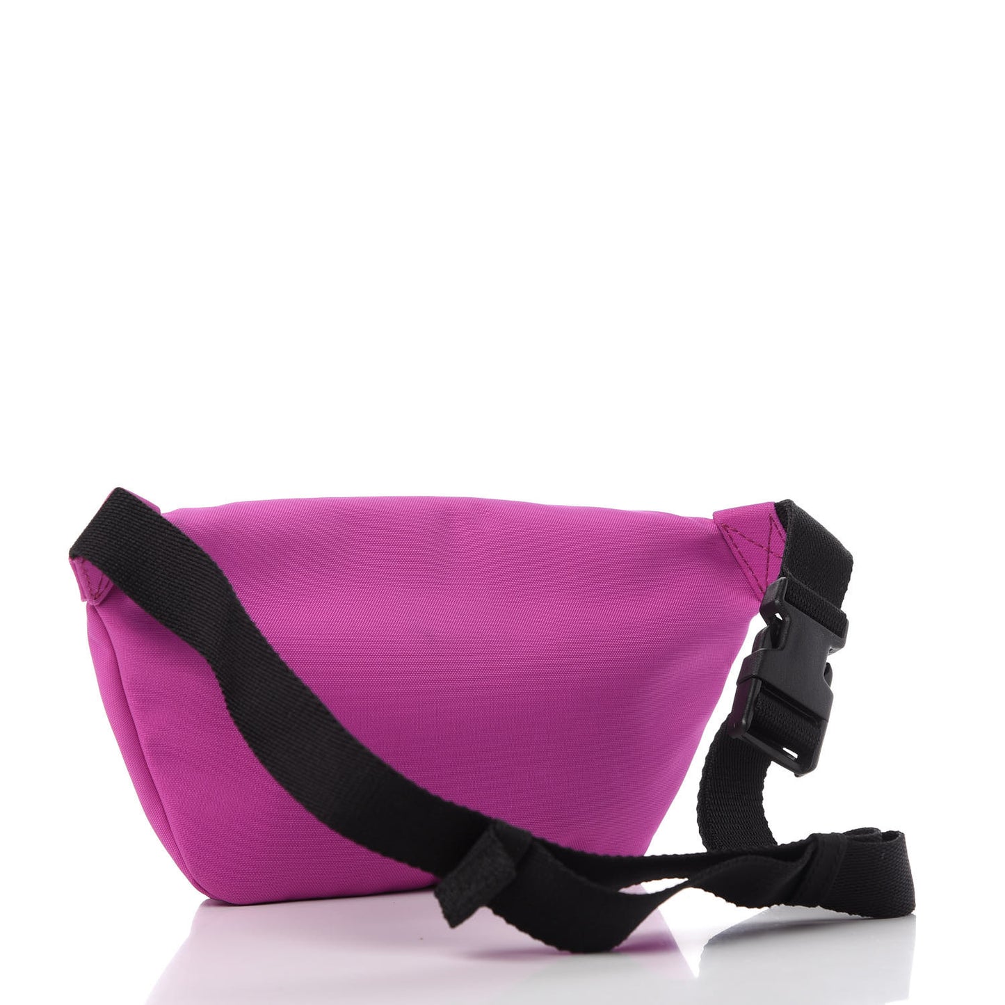 Sport Nylon Logo Embroidered Small Wheel Beltpack Fuchsia Black