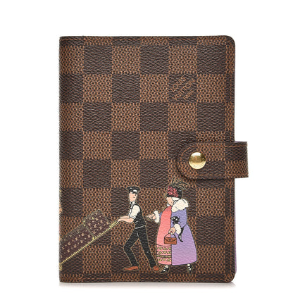 Louis Vuitton Damier Ebene Illustre Small Ring Agenda 1 of 7