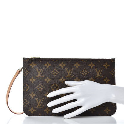 Louis Vuitton Monogram Neverfull MM GM Pochette 2 of 7