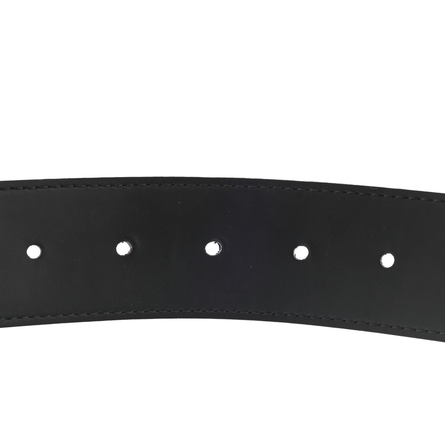Louis Vuitton Monogram Eclipse Taigarama 40mm LV Initiales Reversible Belt 105 42 Black 4 of 5