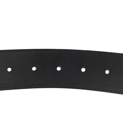 Louis Vuitton Monogram Eclipse Taigarama 40mm LV Initiales Reversible Belt 105 42 Black 4 of 5