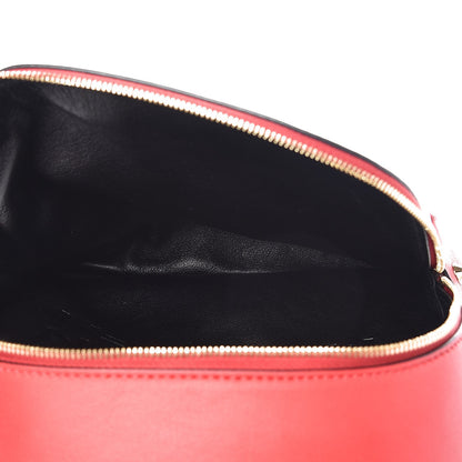 MCM Calfskin Mini Duchess Polke Studs Backpack Red 6 of 11