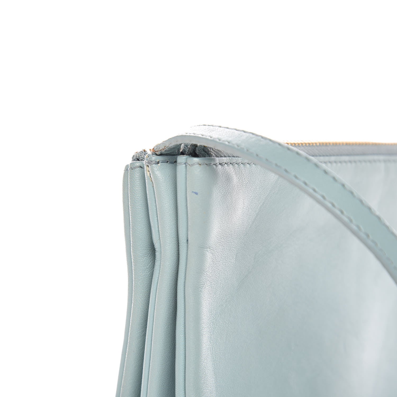 Celine Smooth Lambskin Small Trio Crossbody Bag Jade 14 of 16