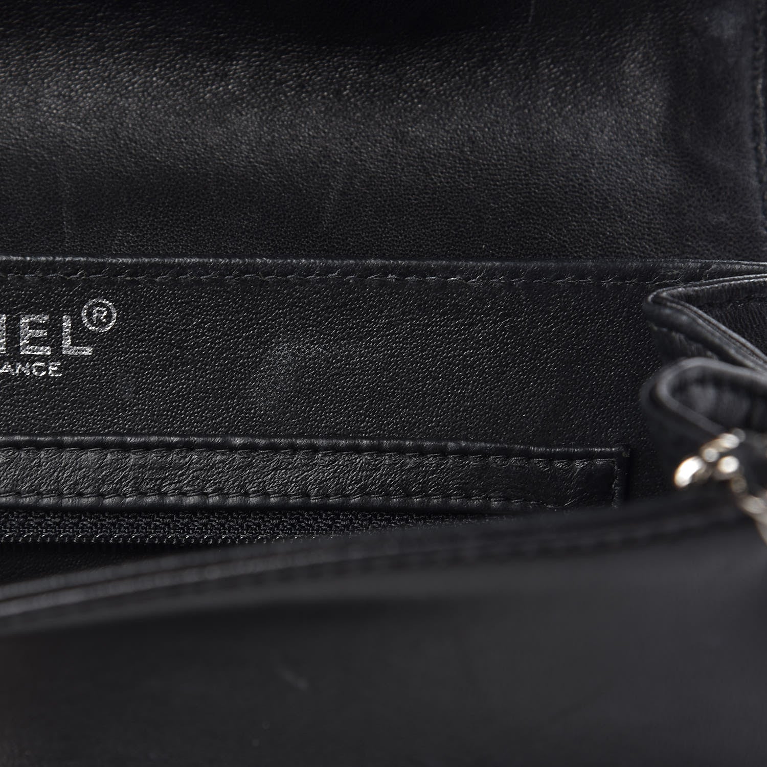 Chanel Lambskin Mademoiselle Accordion Flap Black 9 of 17