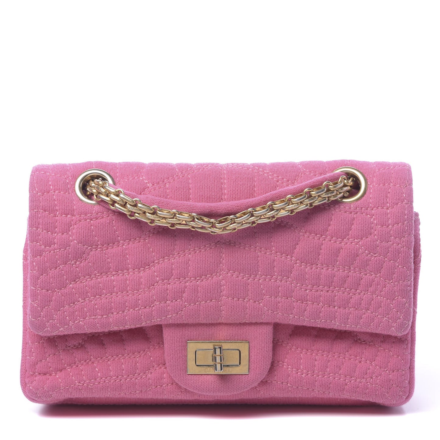 Jersey Coco's Croc 2.55 Reissue 224 Flap Pink