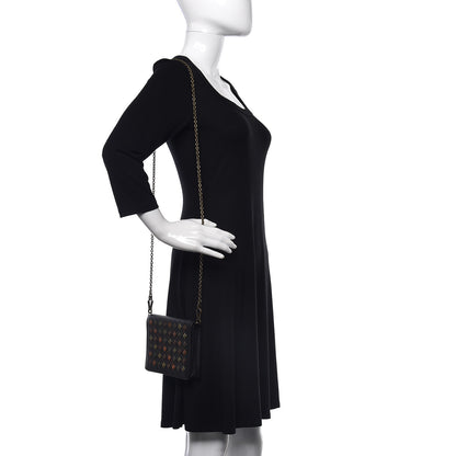 Bottega Veneta Nappa Intrecciato Snakeskin Stained Glass Montebello Crossbody Black 2 of 8