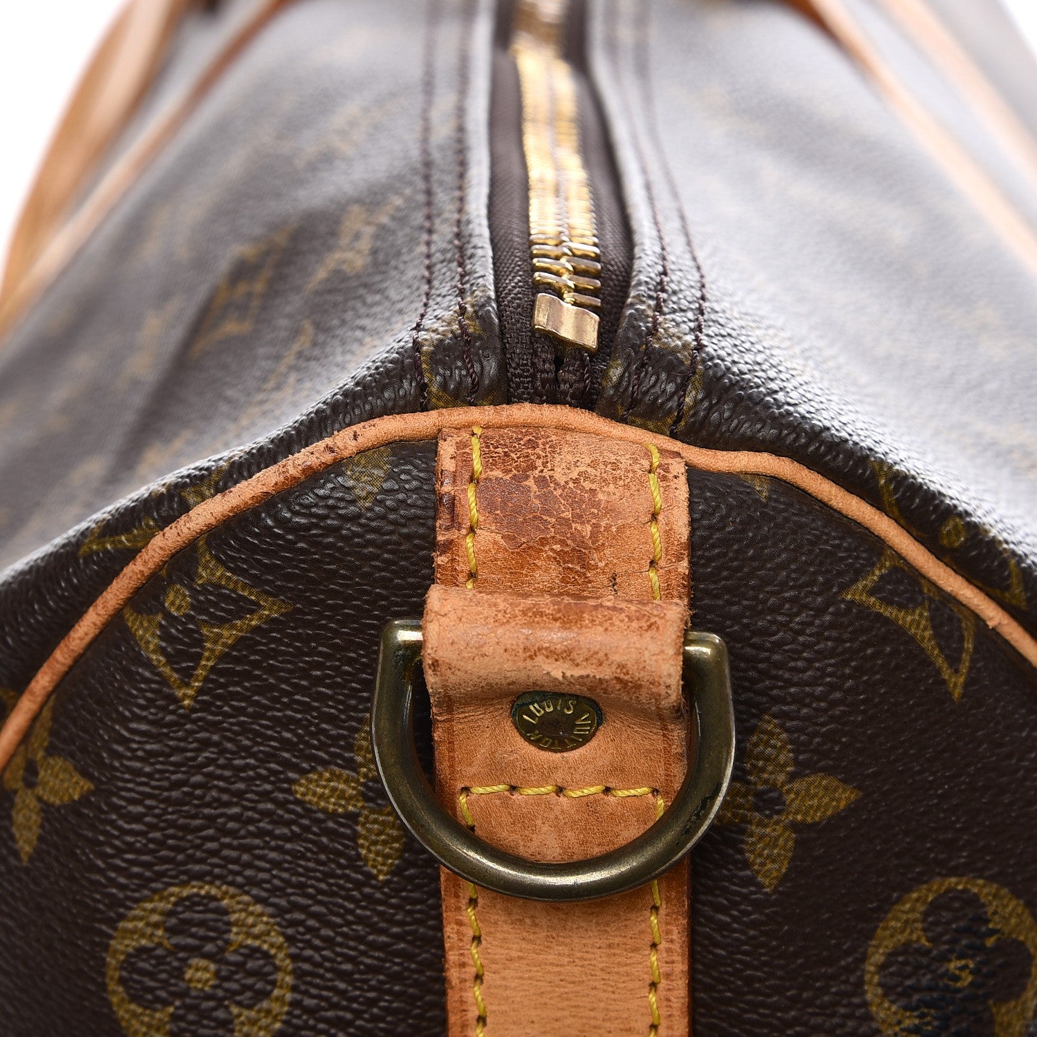 Louis Vuitton Monogram Keepall Bandouliere 55 13 of 22