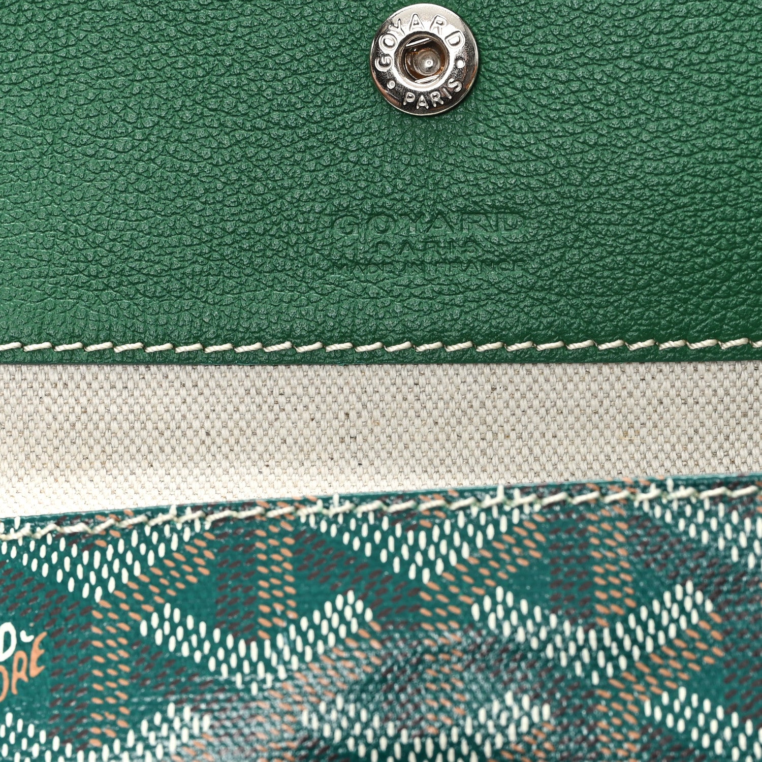 Goyard Goyardine Saint Louis PM Green 7 of 11
