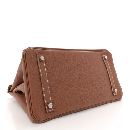 Hermes Togo BIRKIN 30 Gold 4 of 12