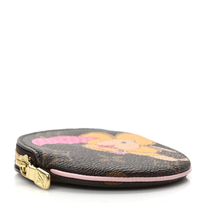 Louis Vuitton Monogram 2019 Christmas Animation Tokyo Round Coin Purse 4 of 7