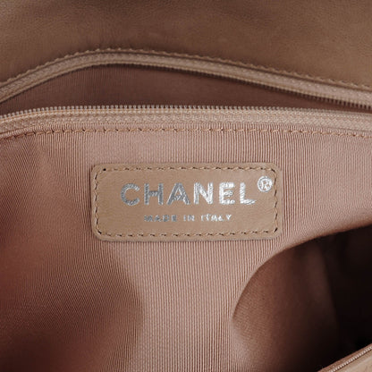 Chanel Lambskin Quilted Pile Ou Face Flap Beige Clair 6 of 7