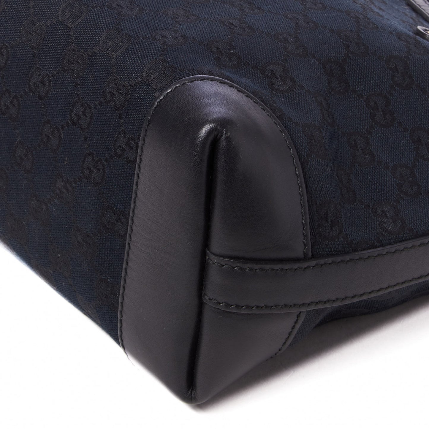 Monogram Small Craft Tote Black