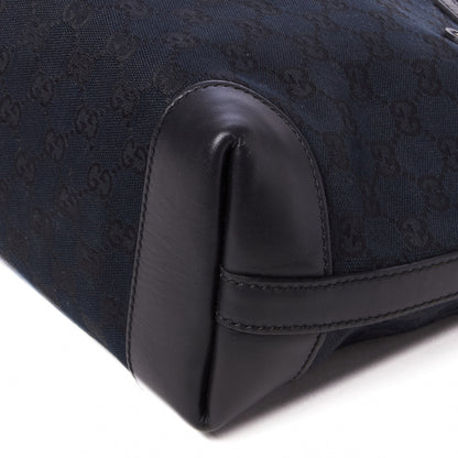 Gucci Monogram Small Craft Tote Black 6 of 9