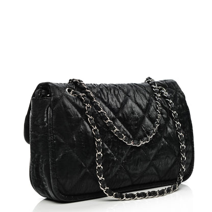 Chanel Coated Canvas Le Marais Flap Black 3 of 7