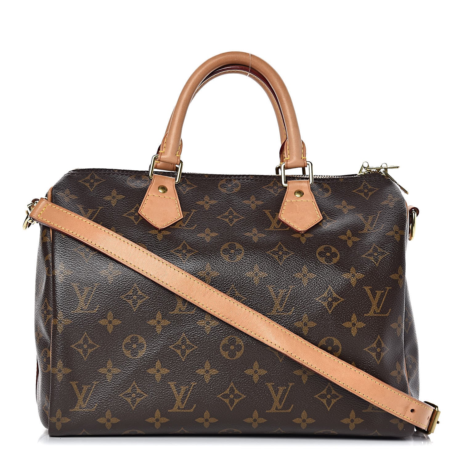 Louis Vuitton Monogram Speedy Bandouliere 30 1 of 12