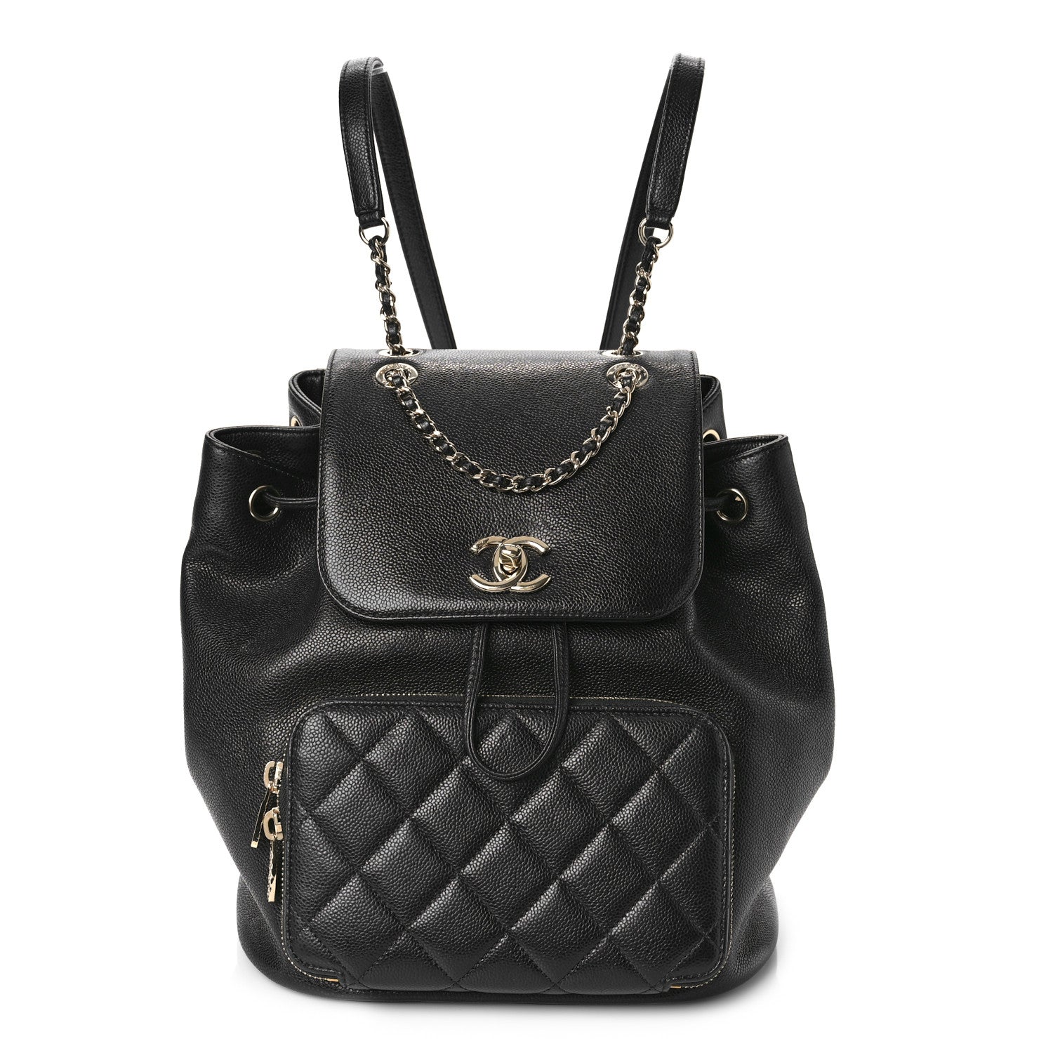 Chanel Caviar Quilted Business Affinity Backpack Black 1 of 9