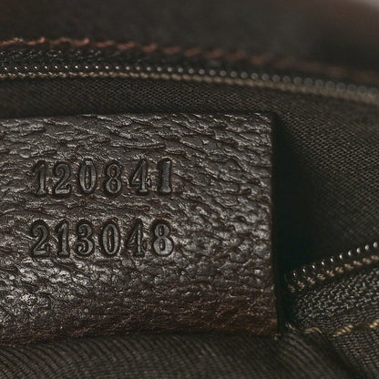 Gucci Monogram Eclipse Messenger Bag Dark Brown 7 of 10