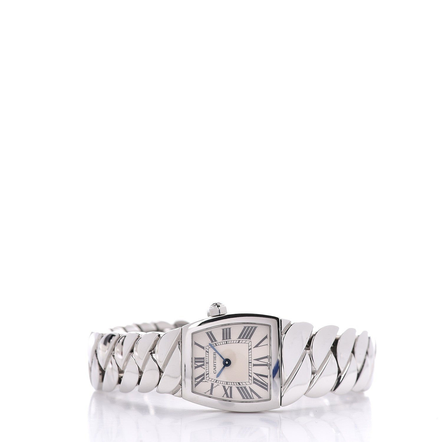 Cartier Stainless Steel 22mm La Dona Quartz Watch 4 of 9
