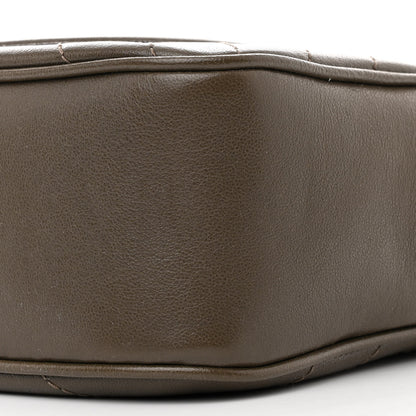 Gucci Sakai Be Green Calfskin Diagonal Stitched Small Blondie Shoulder Bag Craclet Brown 10 of 10